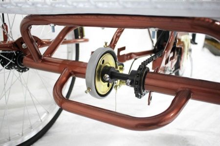 Электровелосипед GreenCamel Трайк-24 (R24 500W 48V 10Ah) красный