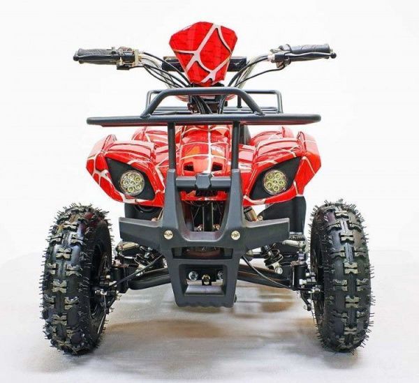 Квадроцикл GreenCamel Гоби K21 (12 Ah 36V 800W R6 Цепь) Красный паук