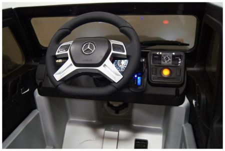 Детский электромобиль Мercedes-Benz AMG G65 серый