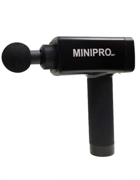 Массажер-пистолет для мышц MiniPro M07 черный