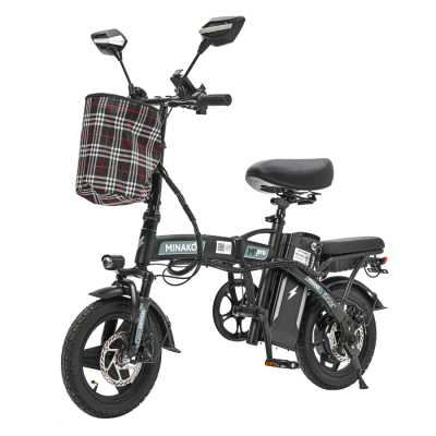 Электровелосипед Minako M1 Pro черный