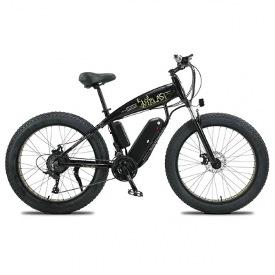 Электровелосипед AKEZ Shark 36V13Ah (спицы) черный