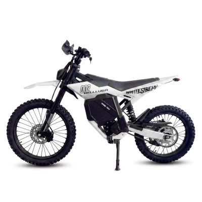 Электропитбайк White Siberia Belluga 002 белый