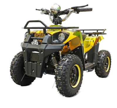 Квадроцикл GreenCamel Gobi K40 (30Ah 36V 800W R6 Цепной привод) быстросъем, армейский желтый