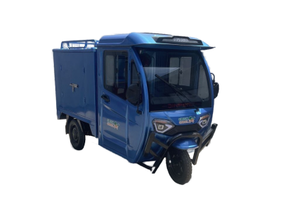 Трицикл грузовой GreenCamel Тендер E1500 (60V 1200W 84Ah) кабина, BOX, понижающая Белый