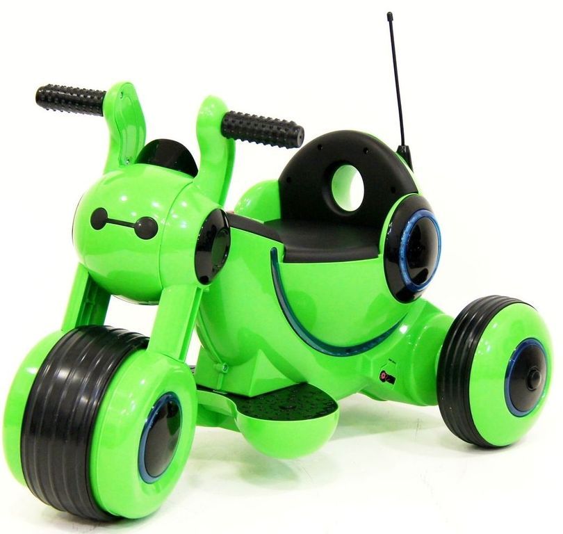 Детский электромотоцикл FUTUMAG HL300 зеленый