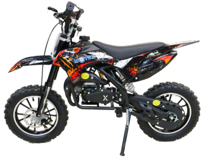 Детский бензиновый миникросс MOTAX 50 PS Черно-красный