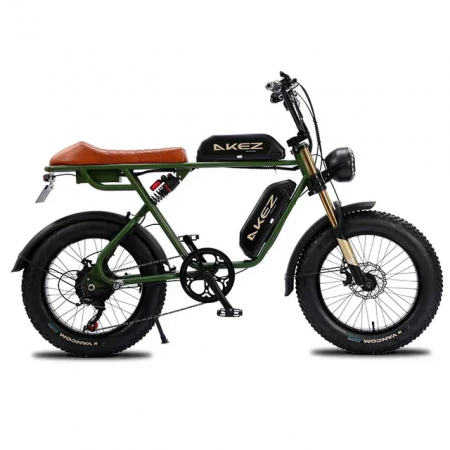 Электровелосипед AKEZ SUPER 73 S1 48V13Ah зеленый
