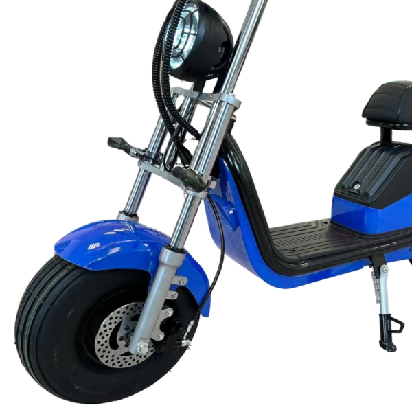 Электроскутер Ikingi X1 PRO синий