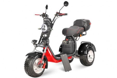 Электроскутер WHITE SIBERIA IKRA 5000W BLACK трицикл