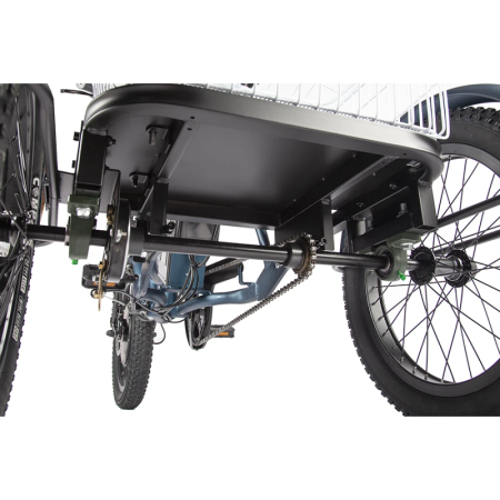 Трицикл Eltreco Porter Fat 700 Темно-синий