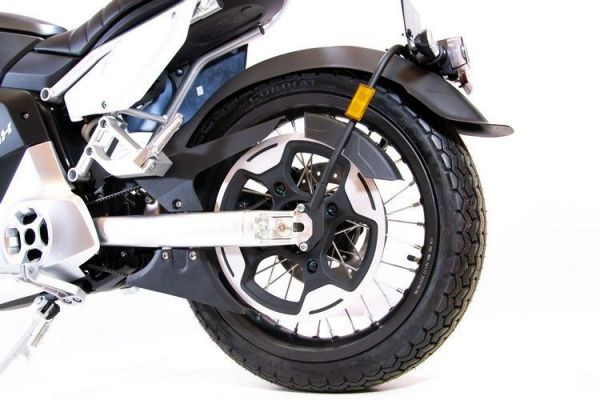 Электромотоцикл Super Soco TC Max (Спицованные диски) Желто-черный