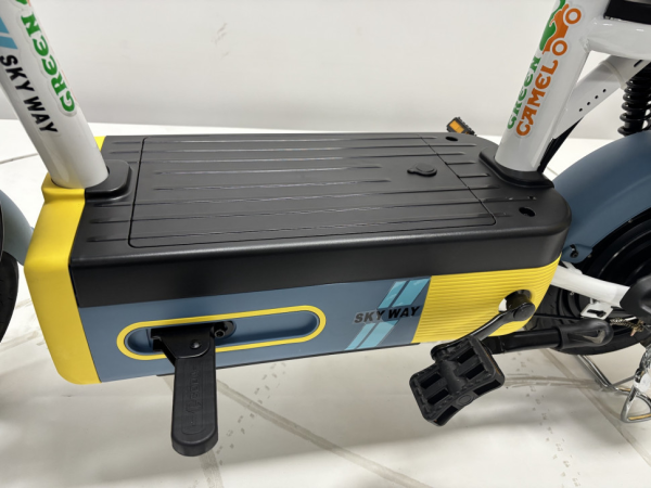 Электромопед GreenCamel Тайфун Sky Way (500W 48V12Ah ) быстросъем синий