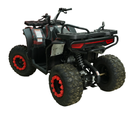 Бензиновый квадроцикл MOTAX GRIZLIK W200 красный