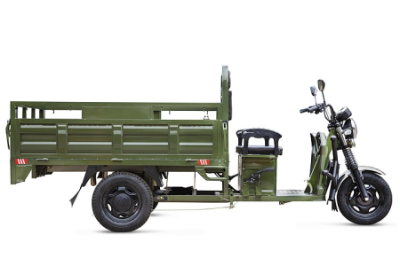 Грузовой электротрицикл Rutrike D4 NEXT PRO 1800 72V1500W зеленый