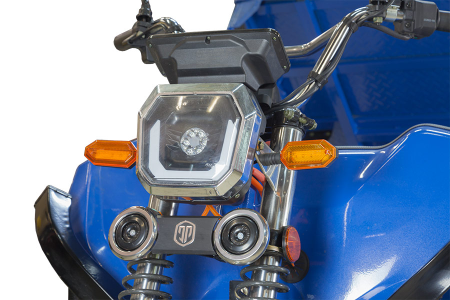 Грузовой электротрицикл Rutrike D5 1700 темно-синий