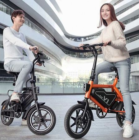 Электровелосипед Xiaomi HIMO V1 Plus City Edition Electric Bicycle Белый