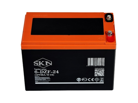 Тяговый аккумулятор SKN 6-DZF-24 (12V26A/H C5)