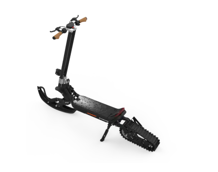 Зимний электроснегокат на гусенице / Гусеничный электросамокат Electroway T2S 30AH + летний комплект