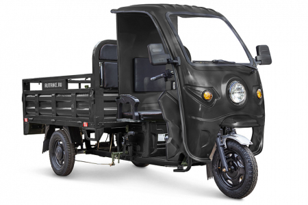 Грузовой электротрицикл Rutrike D4 NEXT КАБИНА 1800 72V1500W черный