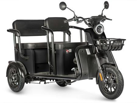 Электротрицикл Wanshida LC300 60V 1000Вт черный