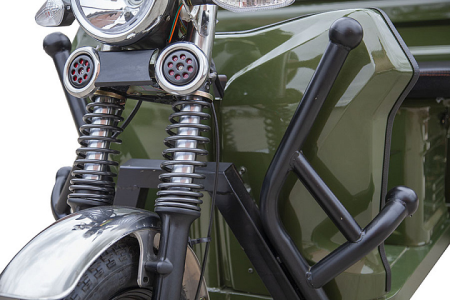 Грузовой электротрицикл Rutrike D4 NEXT 1800 60V1500W зеленый