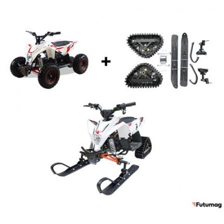 Детский электроснегоход + квадроцикл Gekkon Snow MAX 2в1