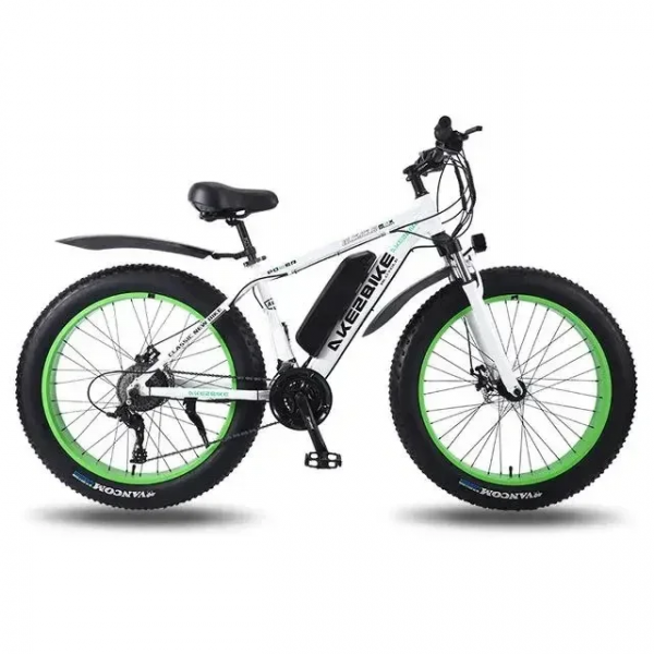 Электровелосипед AKEZ Hongze Snow 36V13Ah белый