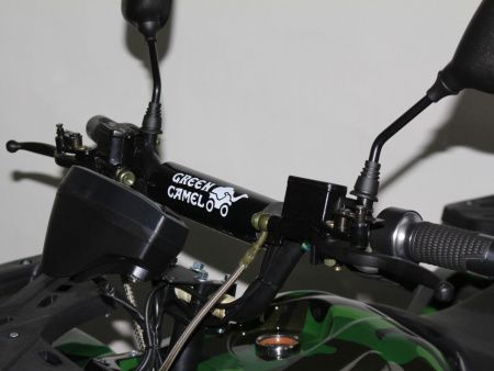 Квадроцикл GreenCamel Атакама T420 (60V 1500W 20Ah R8 Дифференциал) пониженная Армейский-желтый