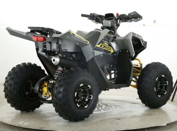 Квадроцикл бензиновый MOTAX GRIZLIK RAPTOR D125 LUX желтый