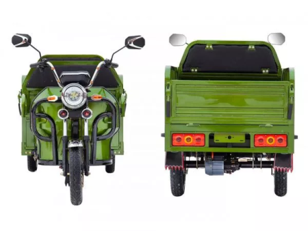 Грузовой электротрицикл Rutrike Вояж-П2 1250 60V 800W зеленый