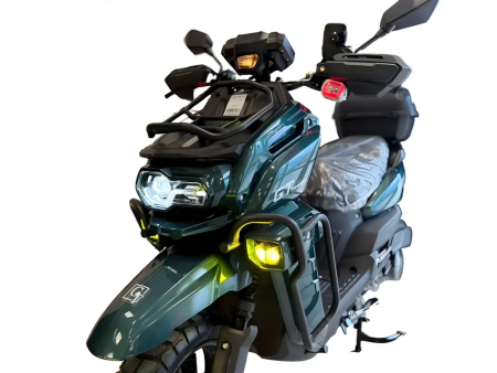 Скутер бензиновый GT TANK 02 зеленый