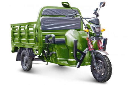 Грузовой электротрицикл Rutrike Антей-У 1500 60V1200W зеленый