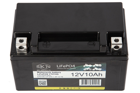 Аккумулятор для мототехники SKN LiFePO4 YTZ10S (12V/10Ah/190A)