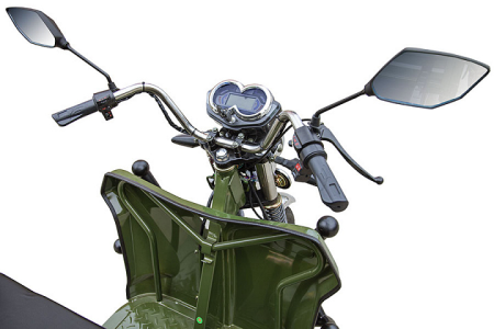 Грузовой электротрицикл Rutrike D4 NEXT 1800 60V1500W серый