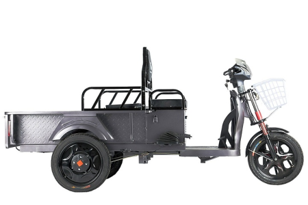 Грузовой электротрицикл Rutrike D1 ГП 1200 60V900W серый