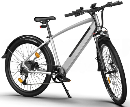 Электровелосипед ADO DECE 300C 36V10,4Ah серебро