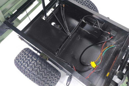 Грузовой электроквадроцикл Rutrike Рейнджер зеленый