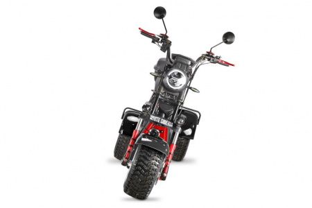 Электроскутер WHITE SIBERIA IKRA 5000W BLACK трицикл