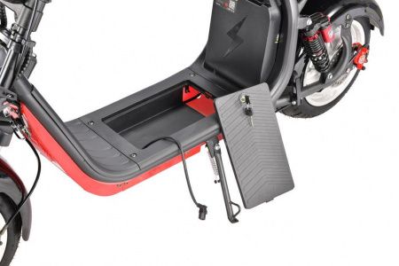 Электроскутер WHITE SIBERIA Pro Max 3950W черный