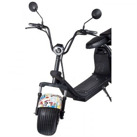 Электроскутер Citi coco x7 PRO 20 ah 2000w Граффити белый