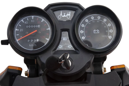 Грузовой электротрицикл Rutrike D4 КАБИНА 1800 60V1500W серый