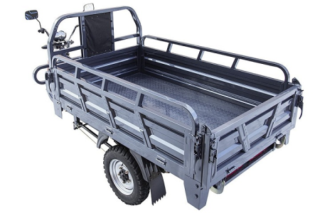 Грузовой электротрицикл Rutrike Титан 2000 ГИДРАВЛИКА 60V1500W серый