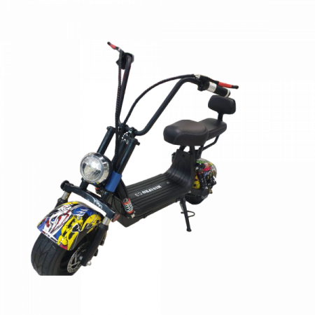 Электроскутер MiniPro C3 черная молния