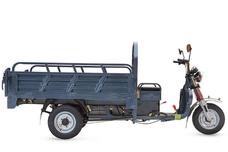 Грузовой электротрицикл Rutrike Титан 2000 ГИДРАВЛИКА 60V1500W серый