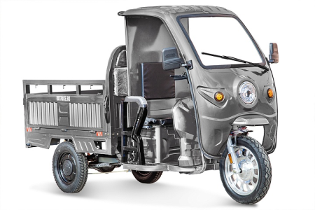 Грузовой электротрицикл Rutrike Гермес Pro 1500 72V2200W серый