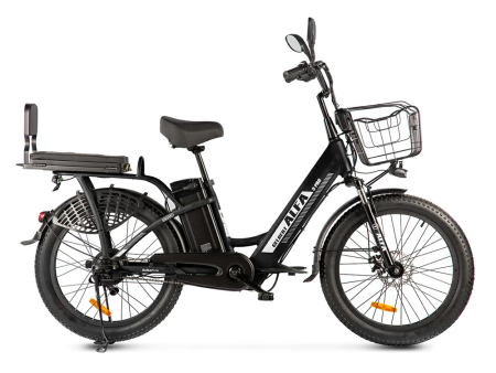 Электровелосипед Gelbert ALFA 3 PRO черный