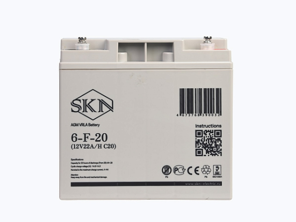 Аккумулятор для ИБП SKN 6-F-20 (12V20A/H C20)