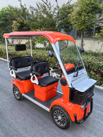 Гольфкар GreenCamel Сонора A3 ECO (3 seats 1000W R8) оранжевый