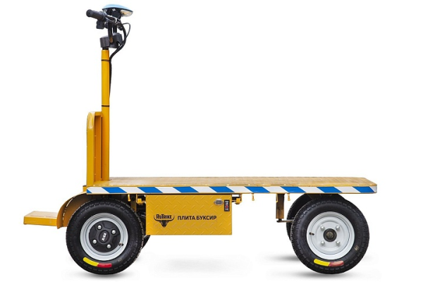Платформенная тележка электрическая RuTrike ПЛИТА БУКСИР 1500